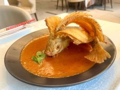 新加坡娘惹炸彩虹鲷-新加坡珍宝海鲜JUMBO Seafood(西安skp店)