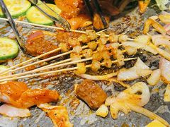 金灿灿的烤肉-么肆烤肉(汉街形象店)