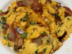 招牌叉烧葱花滑蛋饭-深仔记茶餐厅(亚士厘道店)