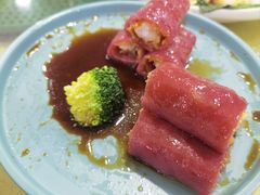 红米鲜虾肠粉-吉莲利苑海鲜酒家(珠海拱北28年老字号店)