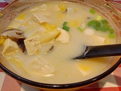 鸡汤小白菜煮豆腐-西贝莜面村(上海百联西郊店)