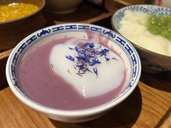 芋泥麻薯-李百蟹·江南蟹黄面·河景餐厅(夫子庙总店)