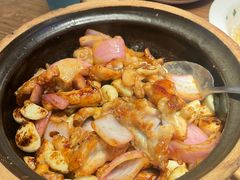 黑椒啫啫田鸡-常来小聚·广州非遗传承餐厅(地王广场店)