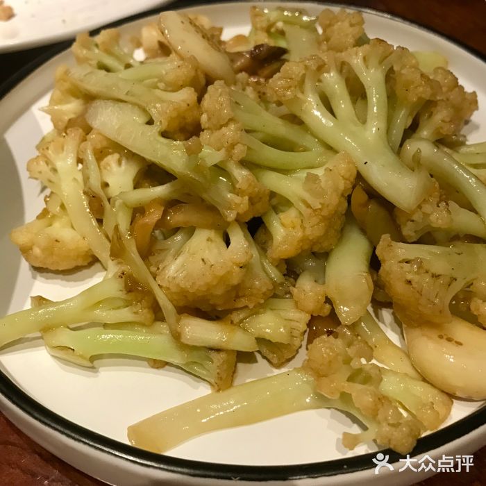 月半鸭(玫瑰坊店)榨菜炒花菜图片