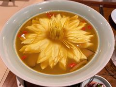 金瓜松茸野菌汤-福慧慈缘素食餐厅(王府井店)