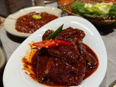 -草家酱蟹炭火烤肉店(珲春南路一店)