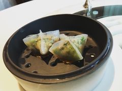 风车水晶海参豆苗饺-广州富力丽思卡尔顿酒店·丽轩·粤菜