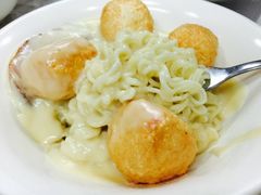 芝心丸芝士捞公仔面-新记餐厅(香槟大厦店)