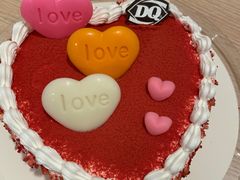 红丝绒之吻冰淇淋蛋糕红丝绒口味-DQ·蛋糕·冰淇淋(西直门店)