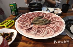 Spicy Pork Belly on Iron Plate