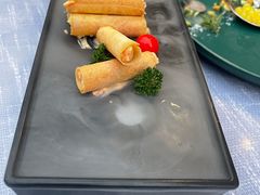 脆筒龙虾卷-后海16号·北京私房菜