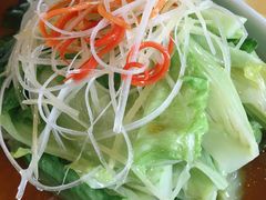 白灼罗马生菜-恭敬李·烤鸭(天坛北门店)