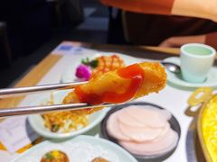 虾饼-猪啊牛呀羊啊铜盘烤肉(正大广场店)