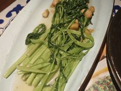 豆酱扒通菜-绿茶餐厅(乐峰广场店)