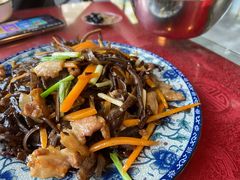 木耳炒肉片-生态苑农庄(十里画廊遇龙河店)