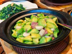 桃仁蒜子焖小瓜-茴香熙楼(翠湖店)