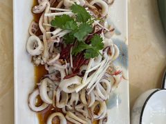 葱油火箭蛸-北方饺子王·海肠捞饭·海鲜锅(山大店)