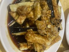 蛤蜊肉拌茄子-华春餐馆(鱼山路店)