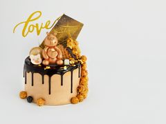 黑巧小熊-CAKE BOSS蛋糕老板(公主坟凯德晶品店)