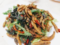 紫苏山坑鱼-潮汕砂锅粥
