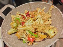干锅花菜-古都历食南京菜·烤鸭·鸭血粉丝·汤包(南京博物院店)