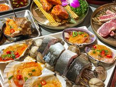 -围炉肉舍•炭烤活鳗•丹东海鲜烤肉(步行街店)