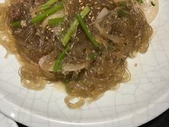 牛肉炒粉丝-猪啊牛呀羊啊铜盘烤肉(正大广场店)