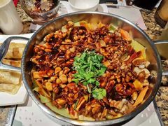 麻辣汁超辣牛蛙锅-黄记煌·三汁焖锅(万达广场店)