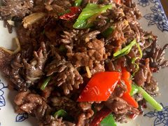 清炒猫爪菇-下梅人家土菜馆(历史文化餐厅度假区店)