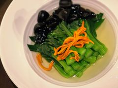 泉水木耳浸有机菜心-广州文华东方酒店·江-由辉师傅主理