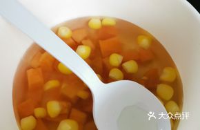 Corn and Pumpkin Sweet Soup