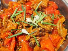 -贵州辣子鸡番茄鸡
