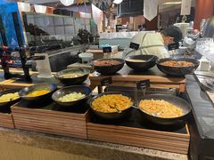 自助取餐区-怡咖啡海鲜自助餐厅(浦东香格里拉店)