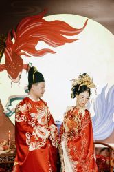 -懿沉香中式嫁衣礼服秀禾服龙凤褂马来褂旗袍总店