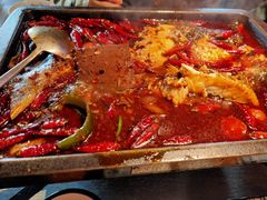 -探鱼·鲜青椒爽麻烤鱼(天河优托邦店)