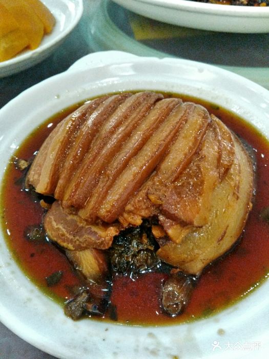 园林餐厅千张肉图片