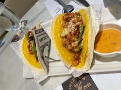 墨西哥烤鸡肉沙拉和玉米脆饼-Deer Park鹿园西餐(仁恒置地广场店)