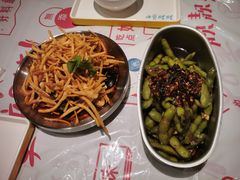 时令皮蛋拌馓子-靓靓蒸虾·头牌蒸虾(南山桂庙店)
