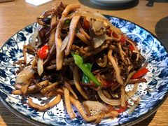 鱿鱼茶树菇-去茶去餐厅(中央大街店)