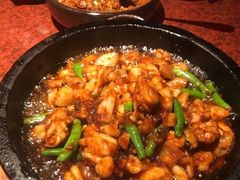 酱爆石锅蛙-绿茶餐厅(蓝色港湾店)