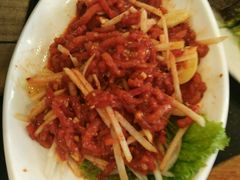生拌牛肉-喜韩帝园烤肉店(七道街店)