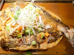 -探鱼·鲜青椒爽麻烤鱼(东城万达广场店)