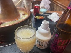 -果松木炭酸菜铜火锅·外婆参鸡汤