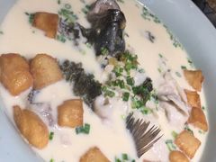 现磨豆浆捞鲈鱼-70后饭吧(府河街店)