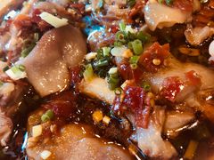 剁椒猪脚-如意部落·海鲜烧烤创意菜(金梦海湾店)