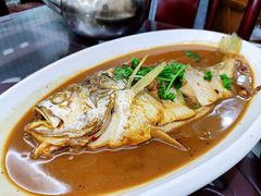 红烧深海黄鱼-望海潮海鲜店 特色家常菜(在海一方店)
