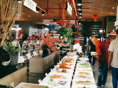 自助取餐区-鼎香缘海鲜自助火锅烤肉(锦辉购物广场店)