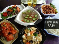 清水荷花-五台山正觉全素斋