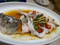 鲜花椒葱油鲈鱼-客语客家菜(琶洲保利店)