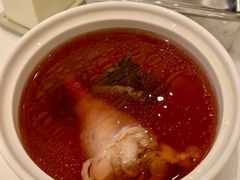 红菇炖土鸡汤-桃源咖啡厅(武夷山大红袍山庄店)